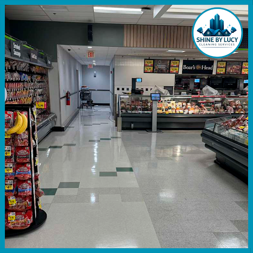 Janitorial cleaning of a commercial deli in Springfield, MA